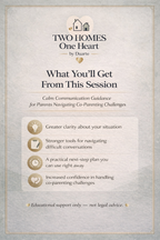 60-Minute 1:1 Co-Parenting Communication Session | Calm Communication Guidance for Parents