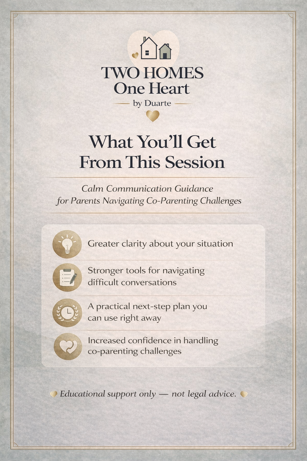 60-Minute 1:1 Co-Parenting Communication Session | Calm Communication Guidance for Parents