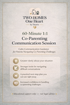 60-Minute 1:1 Co-Parenting Communication Session | Calm Communication Guidance for Parents
